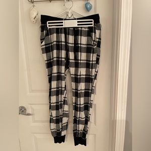 Black and White checkered pyjamas